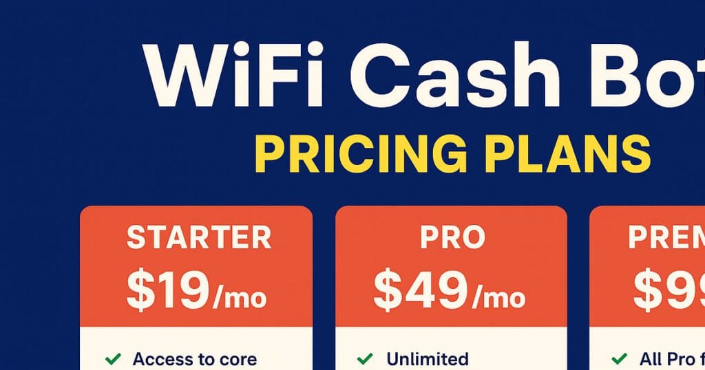 WiFi Cash Bot Review 2025