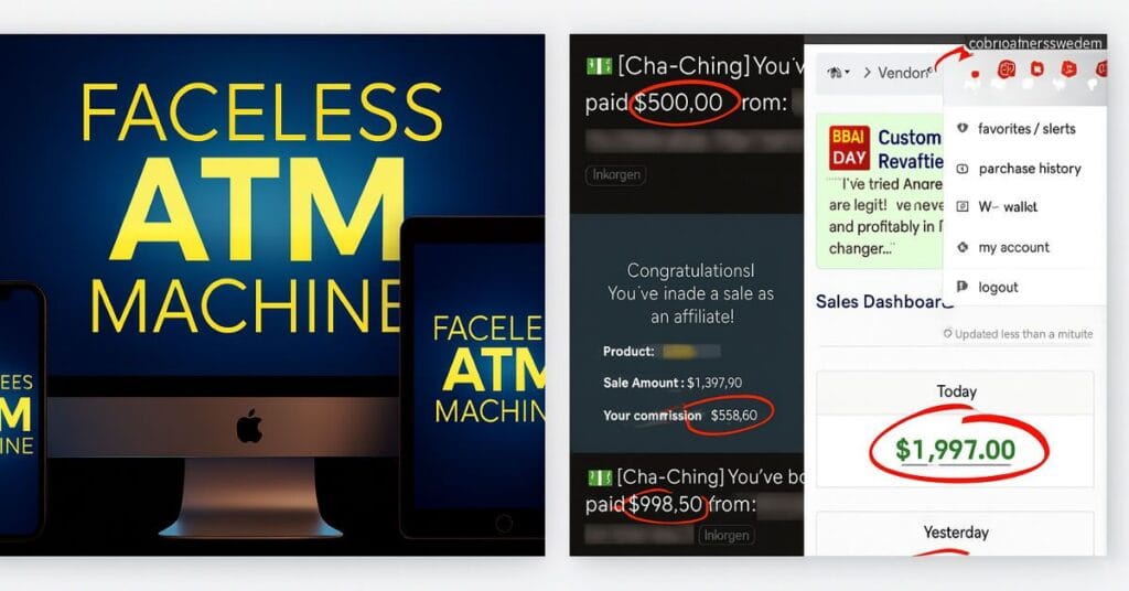 Faceless ATM Machine How I Earned $2,000 Instantly With This Simple System