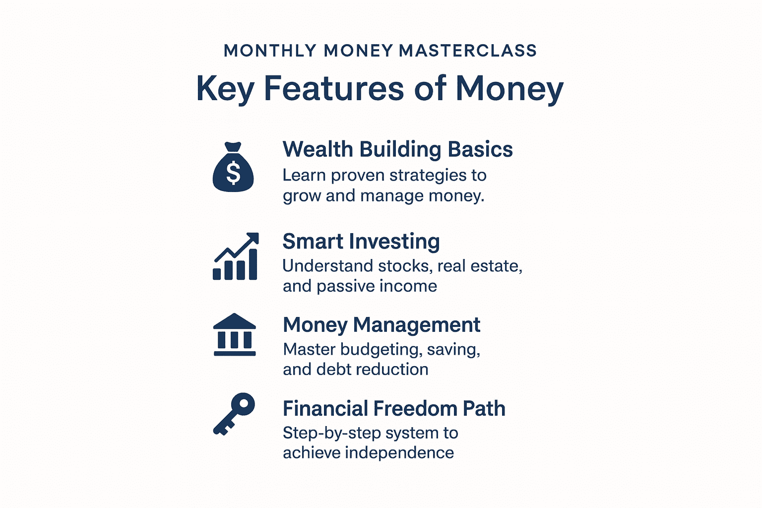 Monthly Money Masterclass 2025 Easily Take Control of Your Finances
