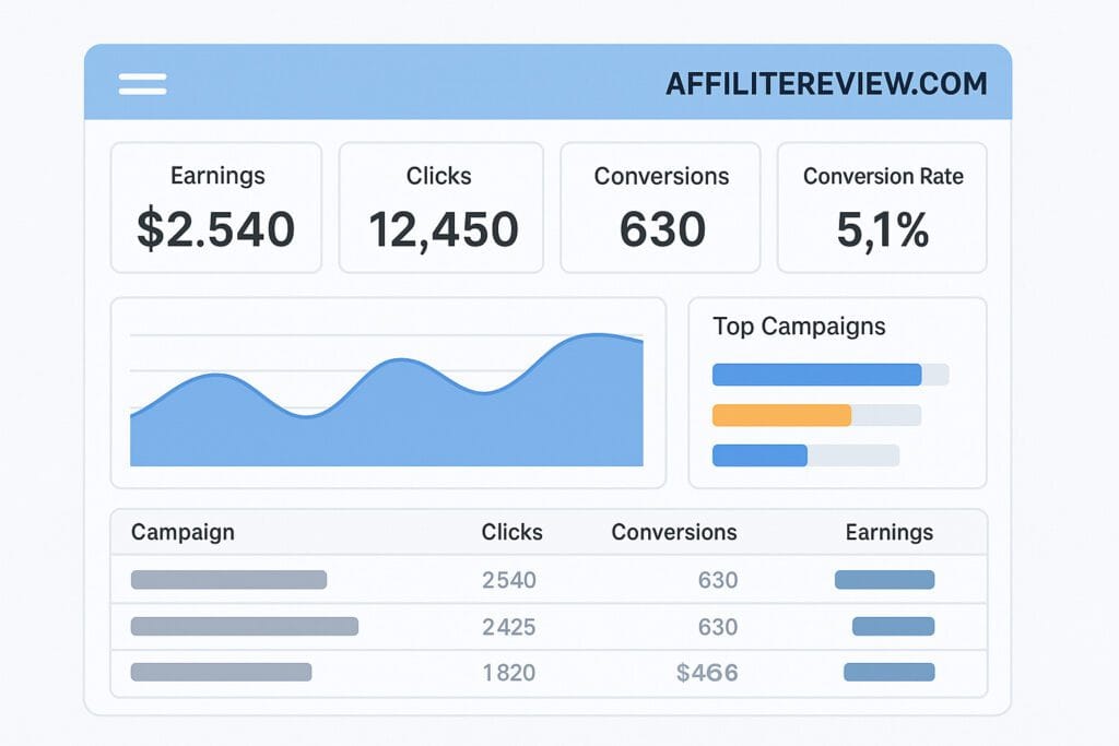 Top Affiliate Marketing Platforms Comparison 2025 – Affilitereview.com