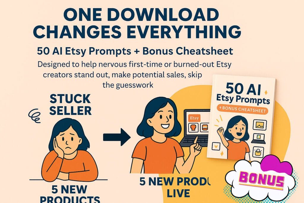 AI + Etsy Magic How Smart Prompts Help You Sell More on Etsy (Step-by-Step Guide for 2025)