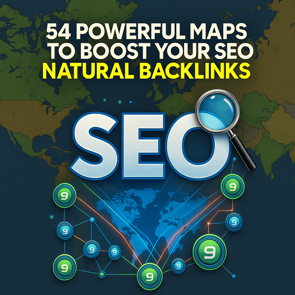 54 Powerful Maps to Boost Your SEO with Natural Backlinks