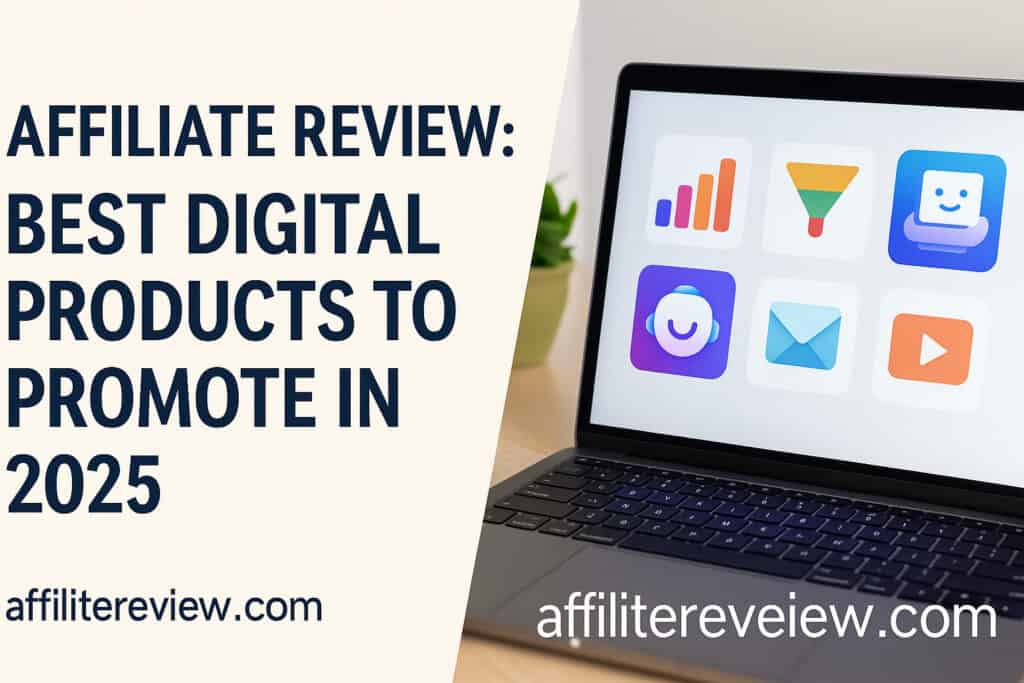 Affiliate Review Best Digital Products to Promote in 2025