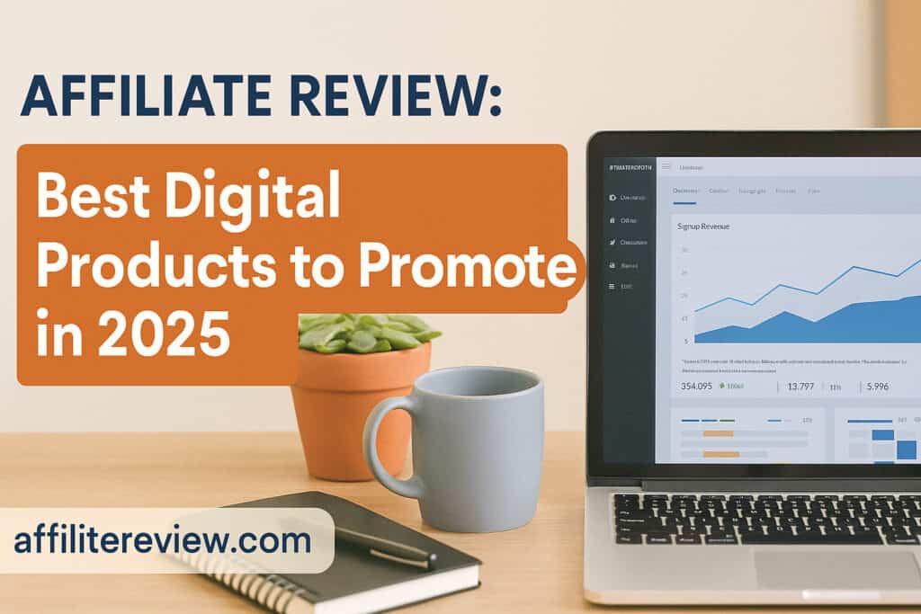 Affiliate Review Best Digital Products to Promote in 2025