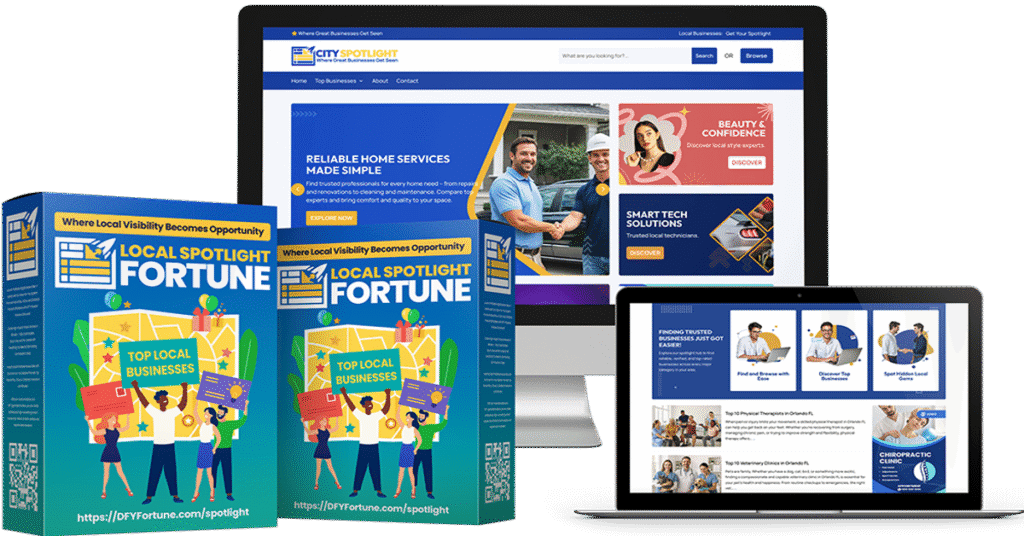 Local Spotlight Fortune Review 2025 The Hidden Method to Build a Profitable Local Business Empire