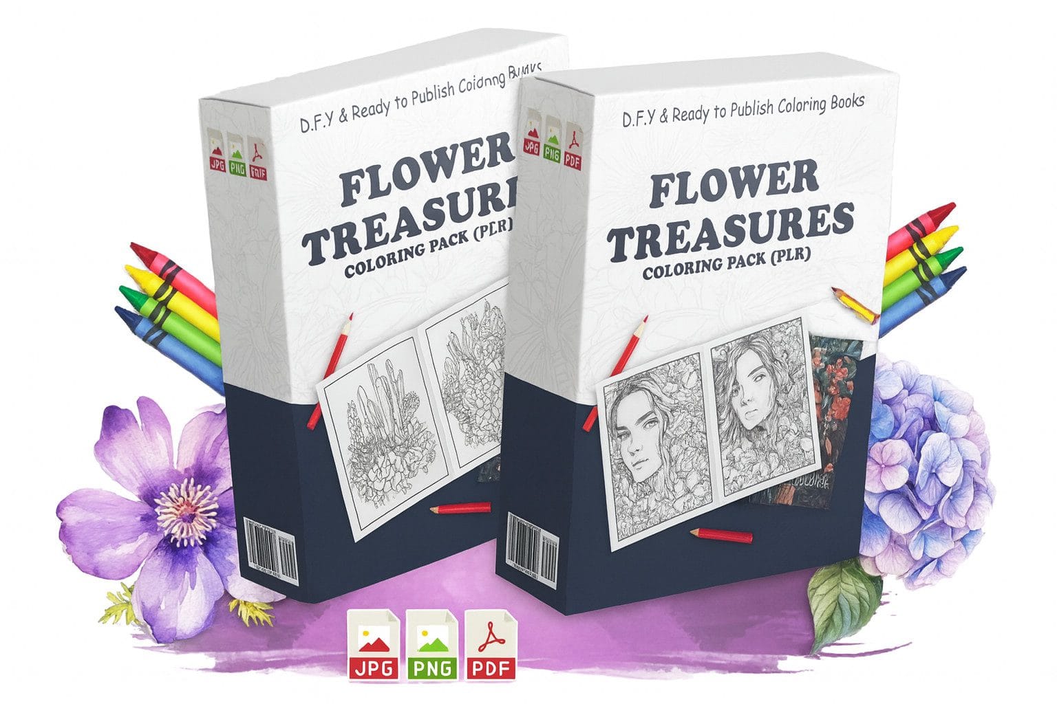 Flower Coloring Pack PLR Review 2025